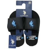 Wholesale - BLACK BOYS SANDALS SIZE 10-4 U.S. POLO ASSN. C/P 24, UPC: 662239060943